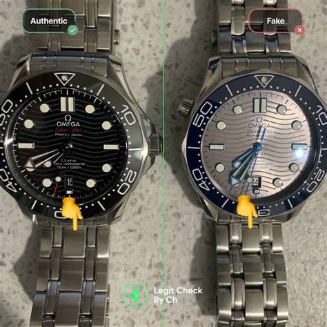 how to spot a fake omega seamaster watch|omega watch authenticity check.